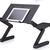 Folding Desk Retractable Adjustable Study Desk In Bed Aluminum Alloy Notebook Computer Bracket Lazy Desk