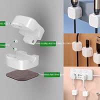 Magnetic Cable Clip Under Desk Cable Management Adjustable Cord Holder Wire Organizer And Cable Management Wire Keeper