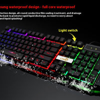 Industry gaming keyboard glowing usb cable gaming keyboard